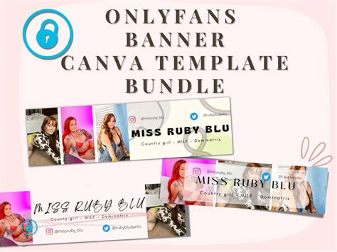 only fans banner ideas|ONLYFANS BANNER COVER DESIGN TEMPLATE